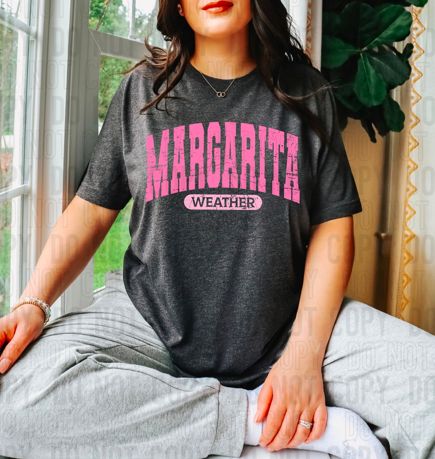 Margarita Weather Pink DTF Transfer