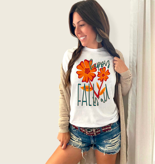 Happy Fall Ya'll Accent DTF Transfer