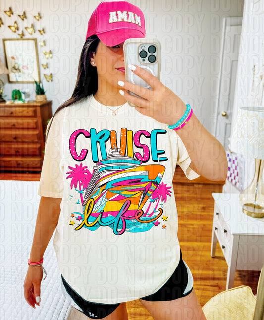 Cruise Life DTF Transfer