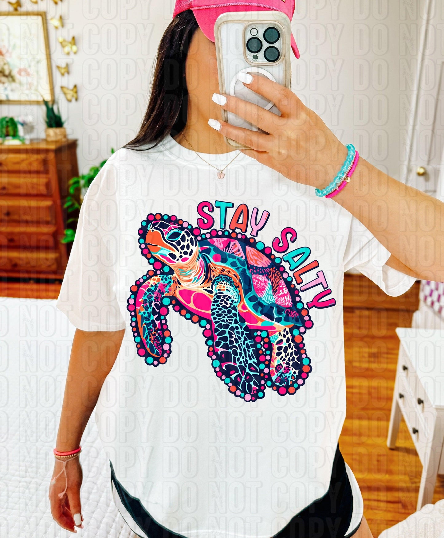 Stay Salty Floral DTF Transfer