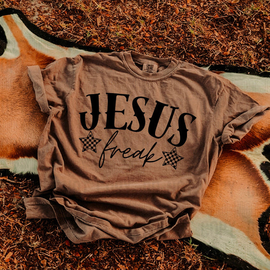 Jesus Freak Checker Stars DTF Transfer
