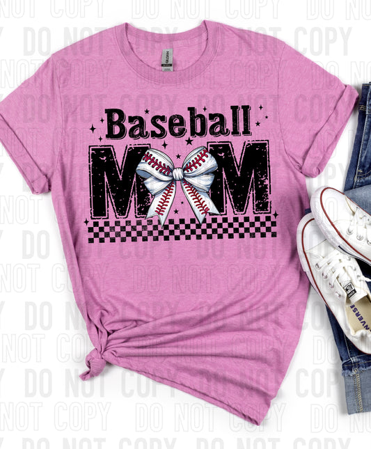 Baseball Mom DTF Transfer