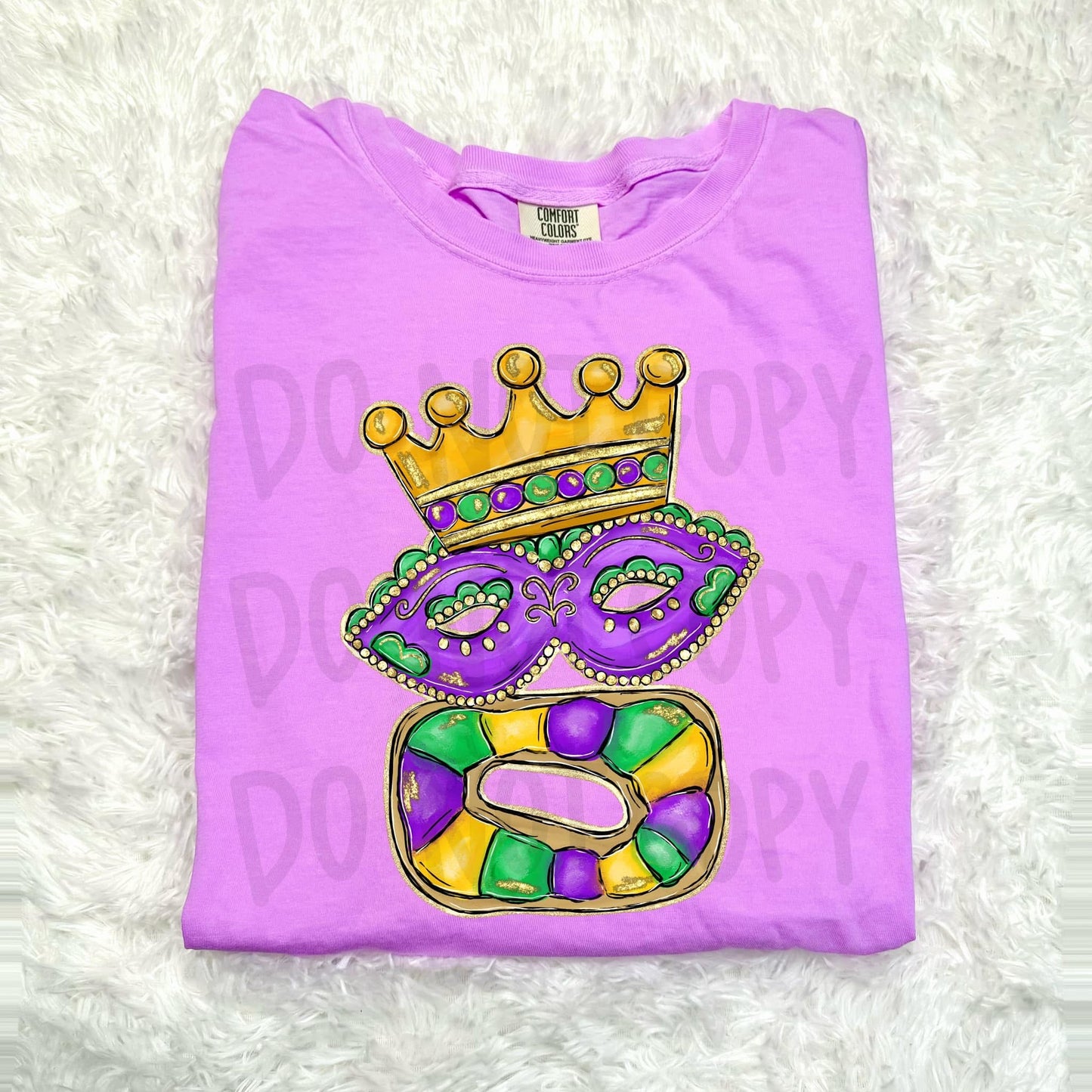 Mardi Gras Theme DTF Transfer