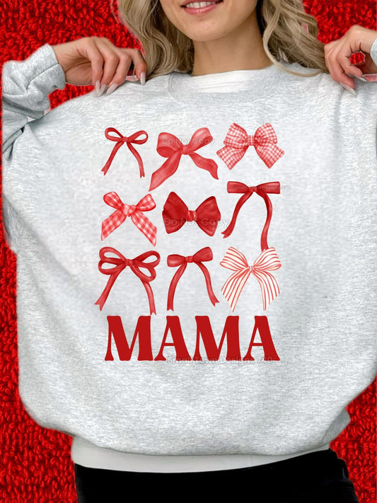 Mama Red Coquette DTF Transfer