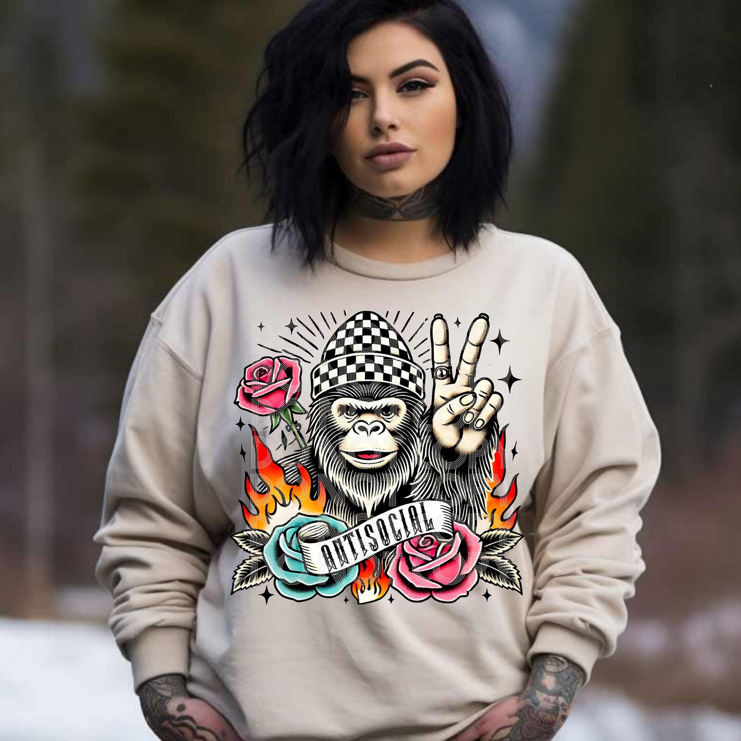 Antisocial DTF Transfer