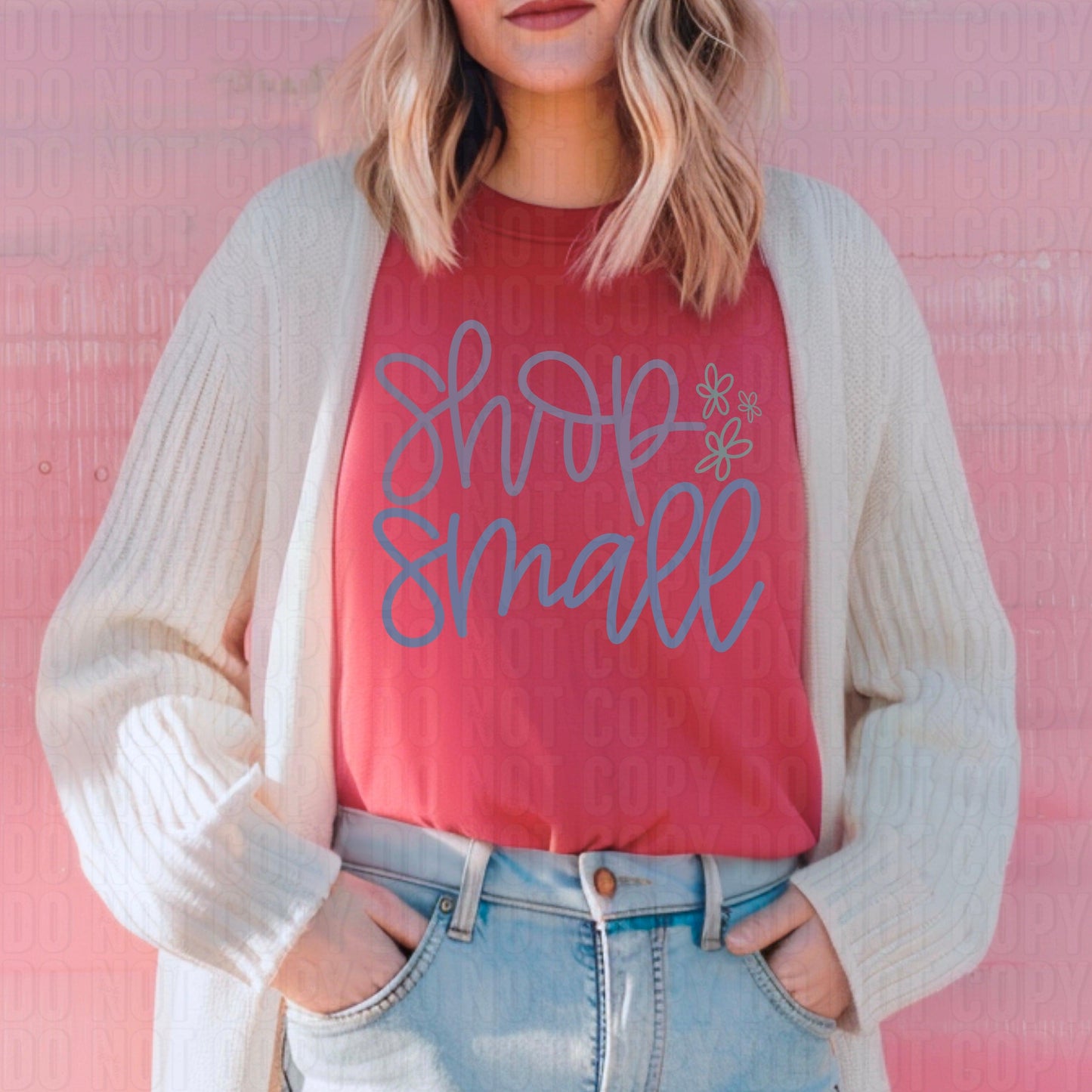 Shop Small Purple DTF Transfer