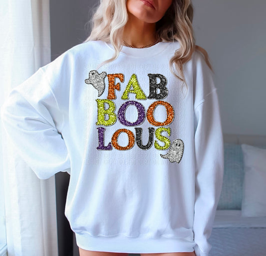 Faboolous Sequined Faux DTF Transfer