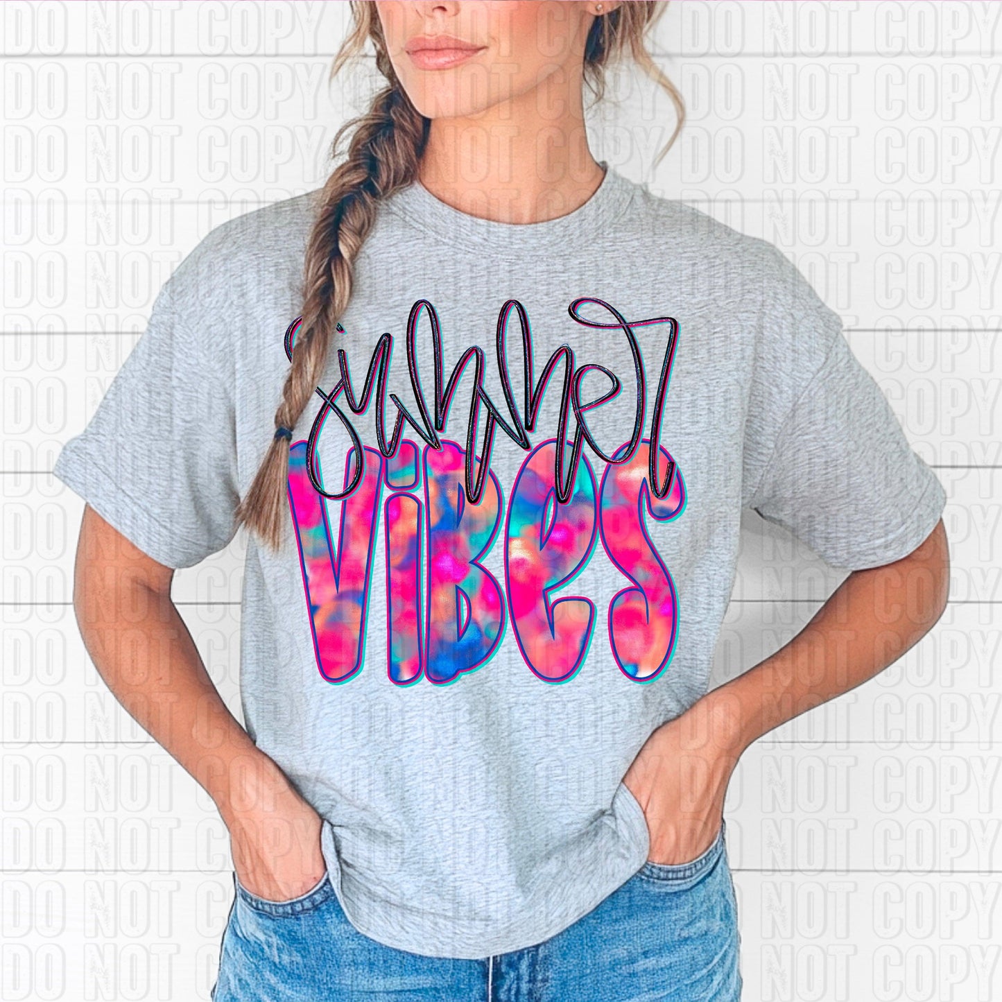 Summer Vibes DTF Transfer