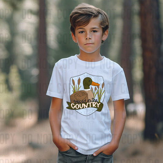 Raised In The Country DTF Transfer