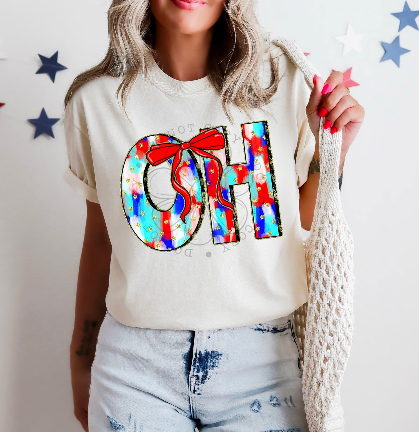 OH State American Coquette DTF Transfer