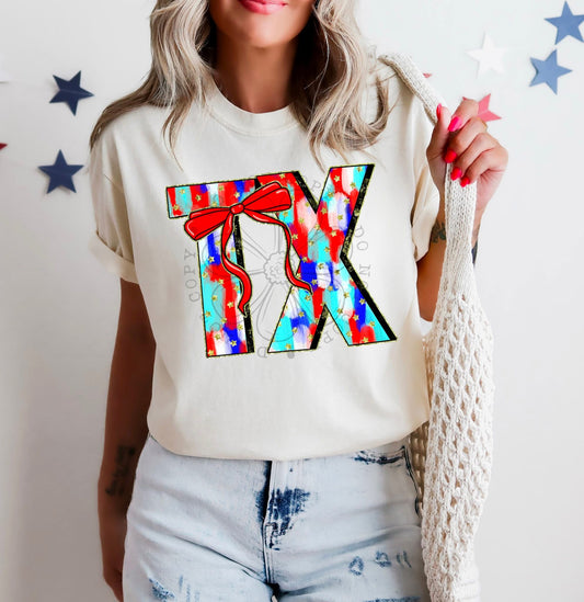 TX State American Coquette DTF Transfer