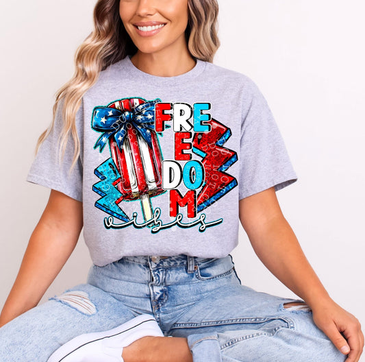 Freedom Vibes DTF Transfer