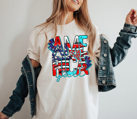 America Y'all DTF Transfer