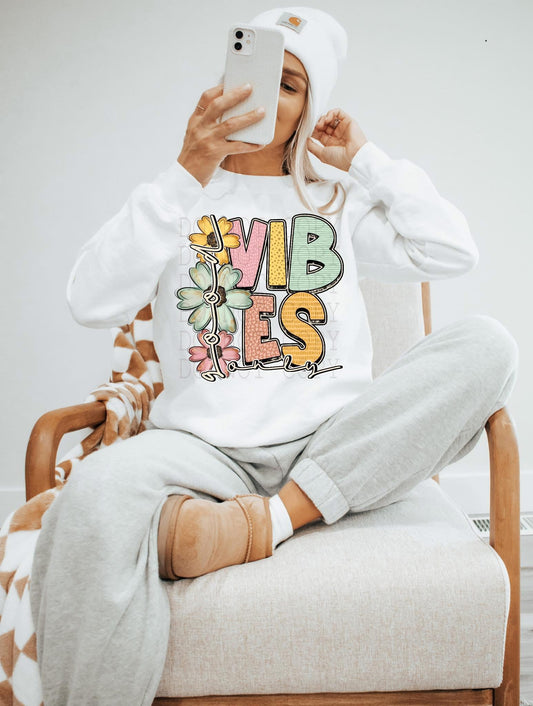 Good Vibes Only DTF Transfer