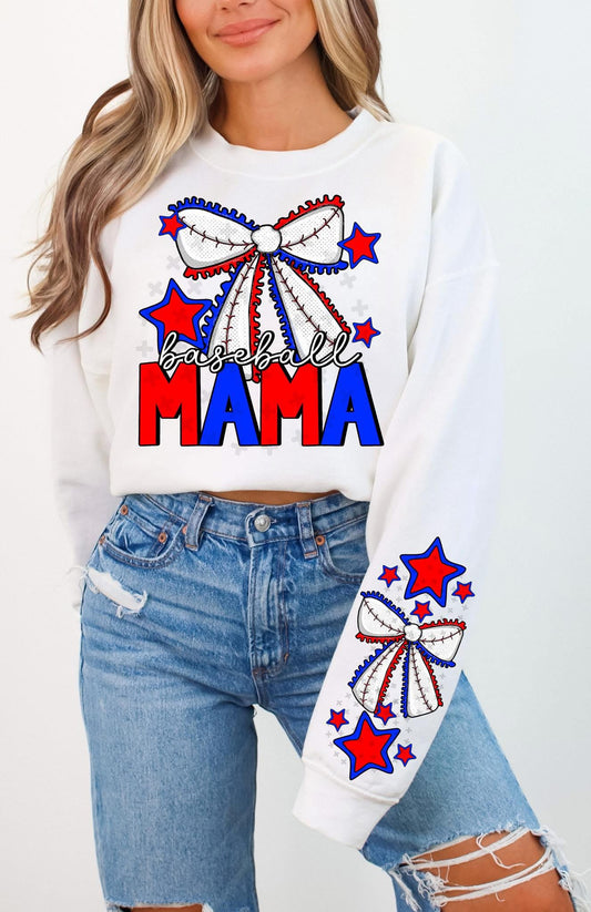 Baseball Mama DTF Transfer