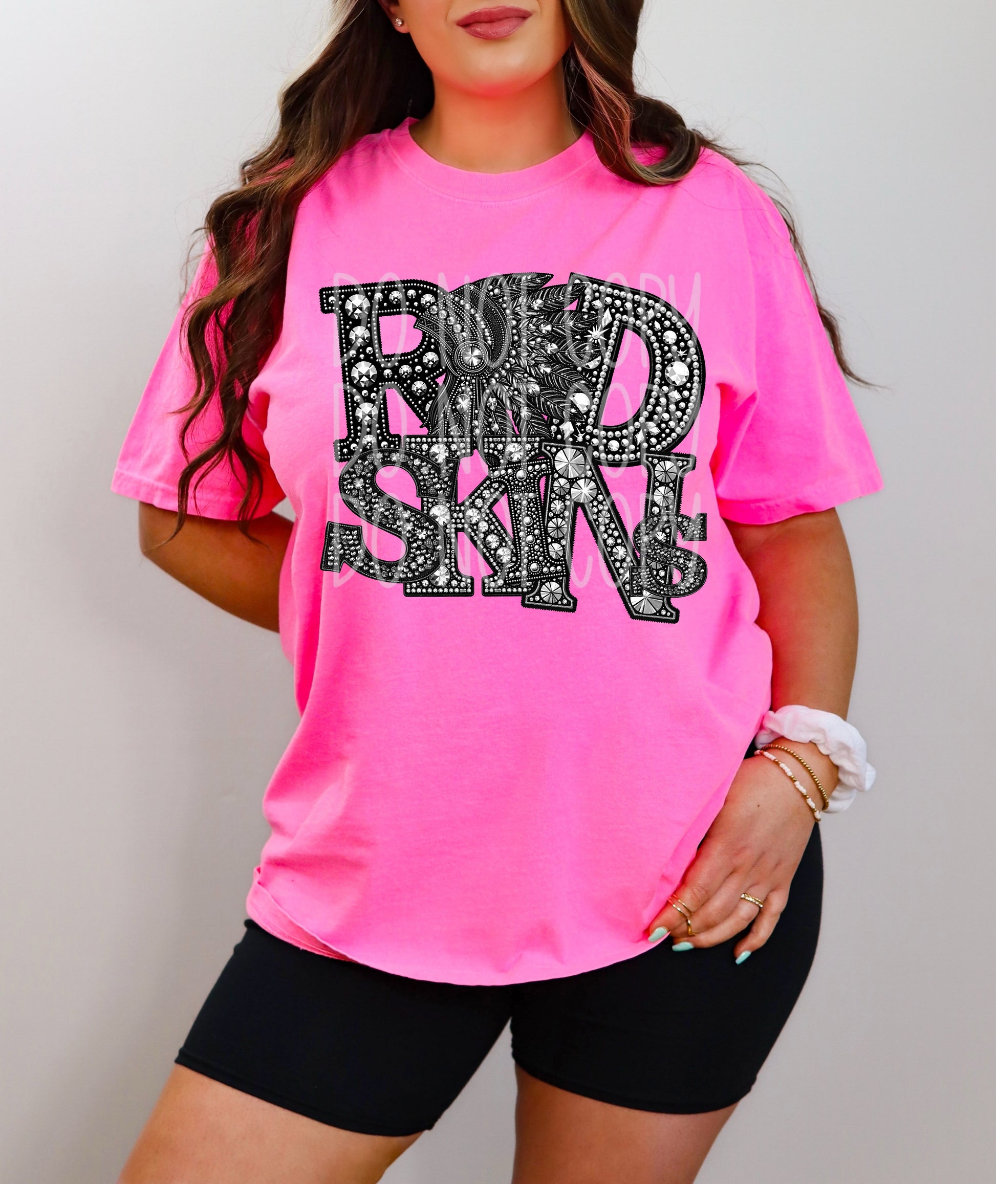 Rhinestone Spirit Mascots DTF Transfer