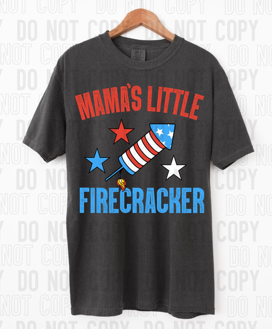 Mama's Little Firecracker DTF Transfer