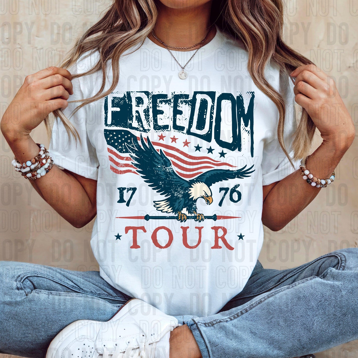 Freedom Tour DTF Transfer