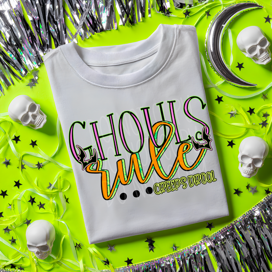 Ghouls Rule DTF Transfer