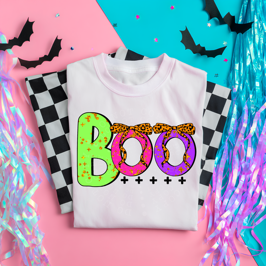 Boo Neon Coquette DTF Transfer