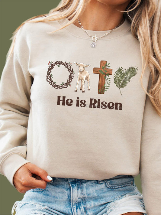 He Is Risen DTF Transfer