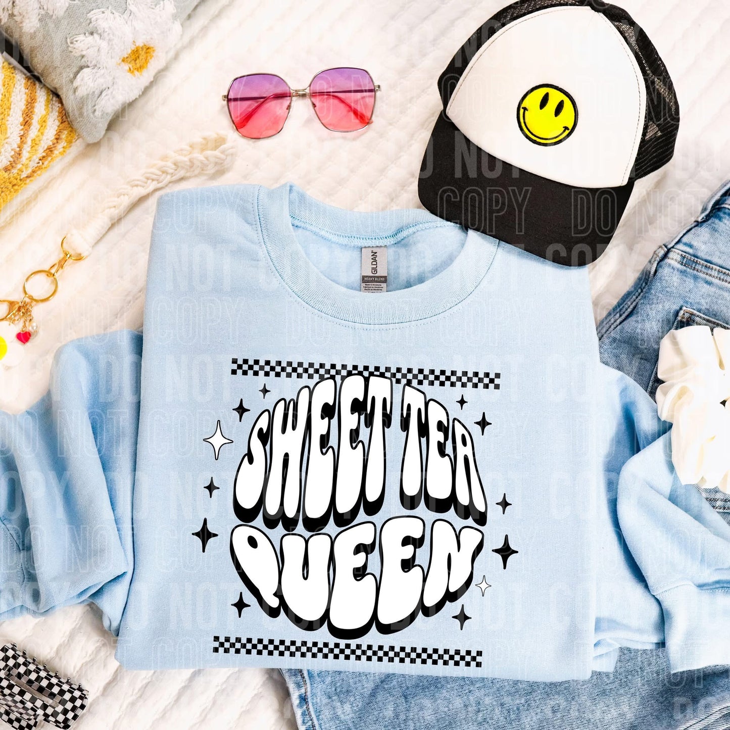 Sweet Tea Queen DTF Transfer