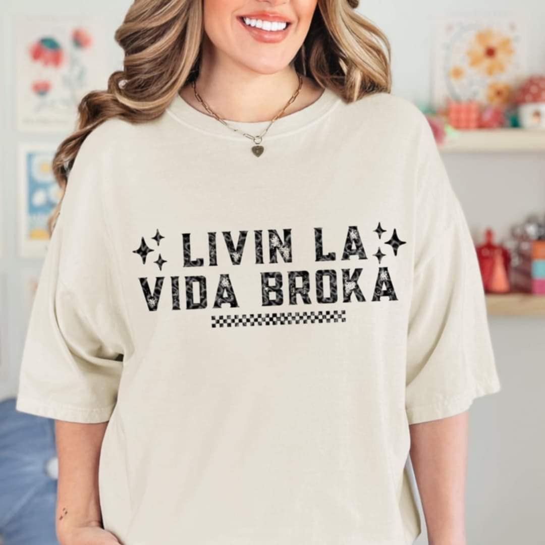 Livin LA Vida Broka DTF Transfer