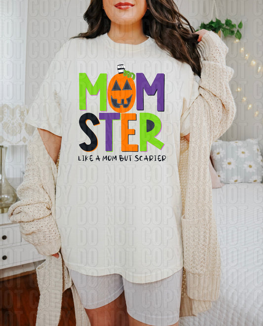 Momster Like A Mom But Scarier DTF Transfer