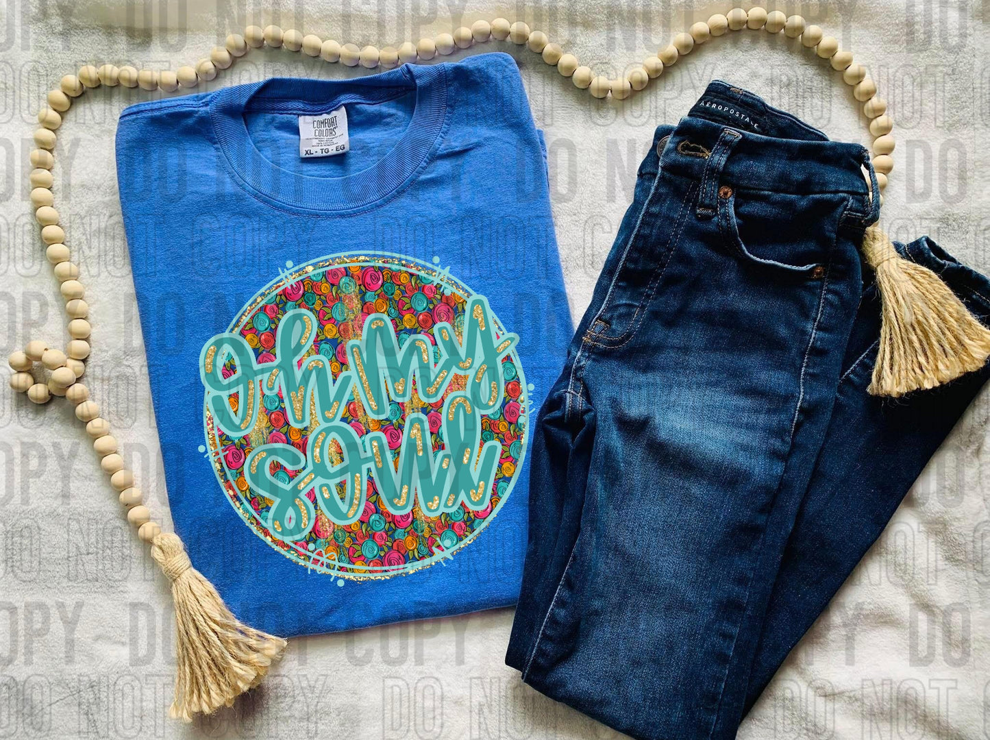 Oh My Soul Circle DTF Transfer