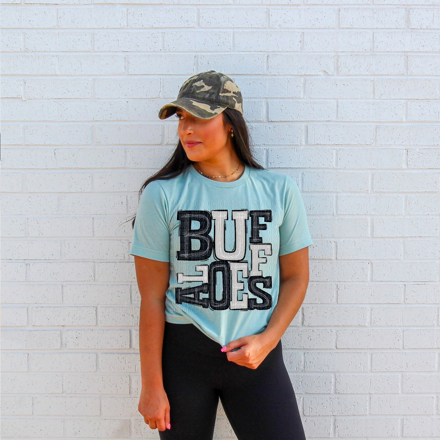 Buffaloes Black/Silver DTF Transfer