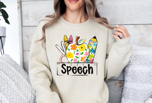 Speech Floral Supplies DTF Transfer