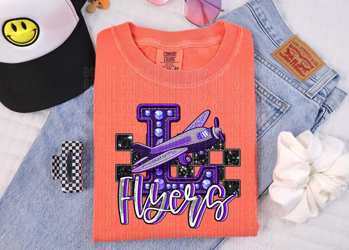 Rhinestone Colorful Mascots DTF Transfer