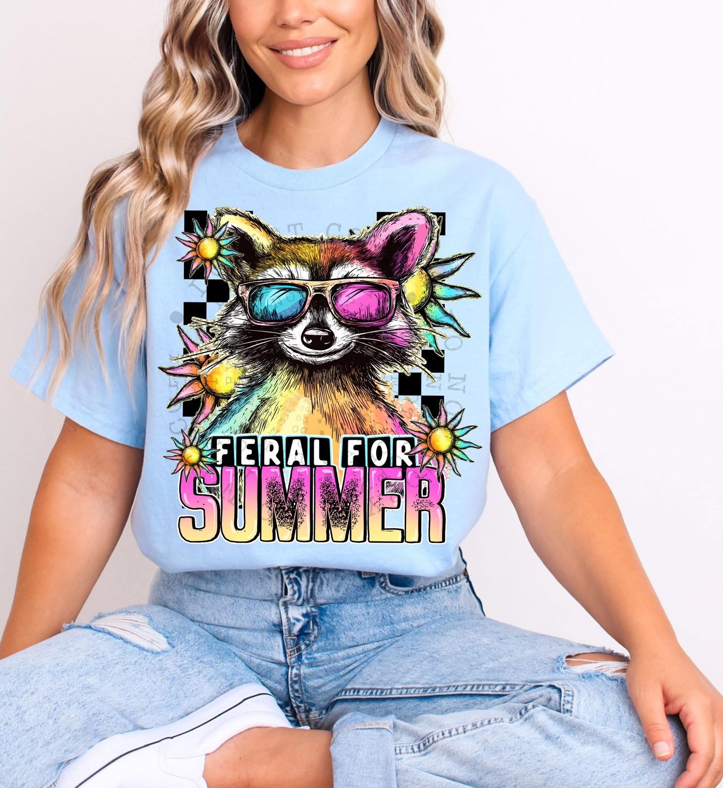 Feral For Summer DTF Transfer