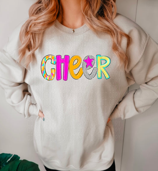 Cheer Poppy Sport DTF Transfer