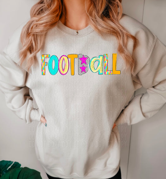 Football Poppy Sport DTF Transfer