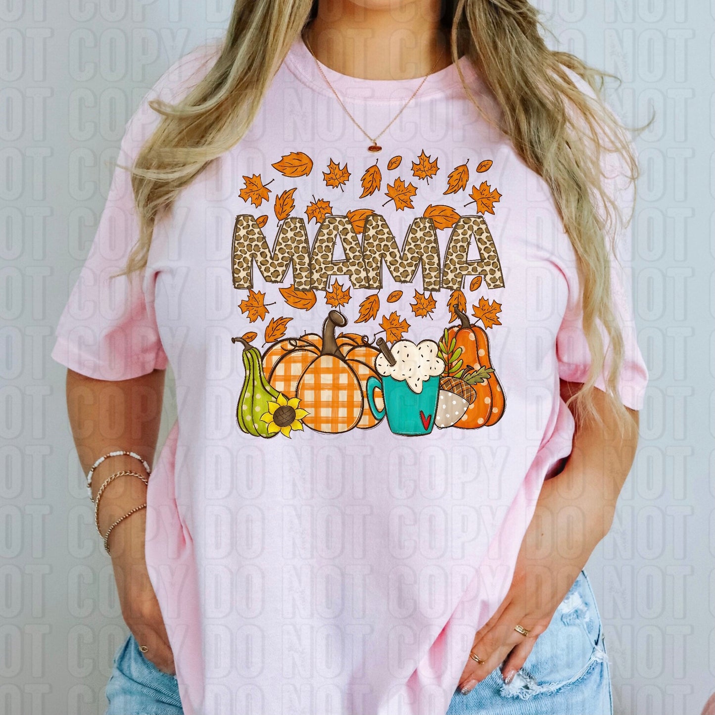 Mama Leopard Fall DTF Transfer