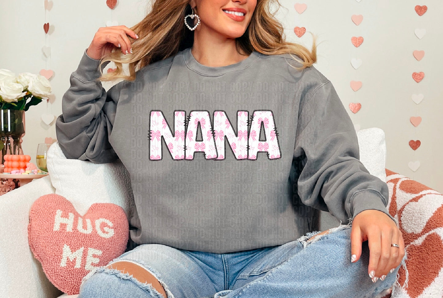 Nana Valentine Coquette DTF Transfer