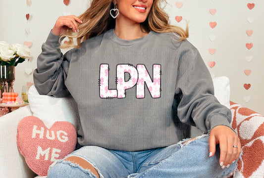 LPN Valentine Coquette DTF Transfer