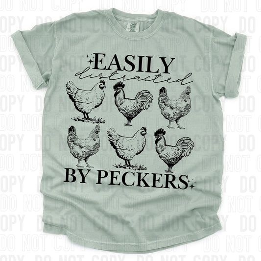 Easily Distracted DTF Transfer