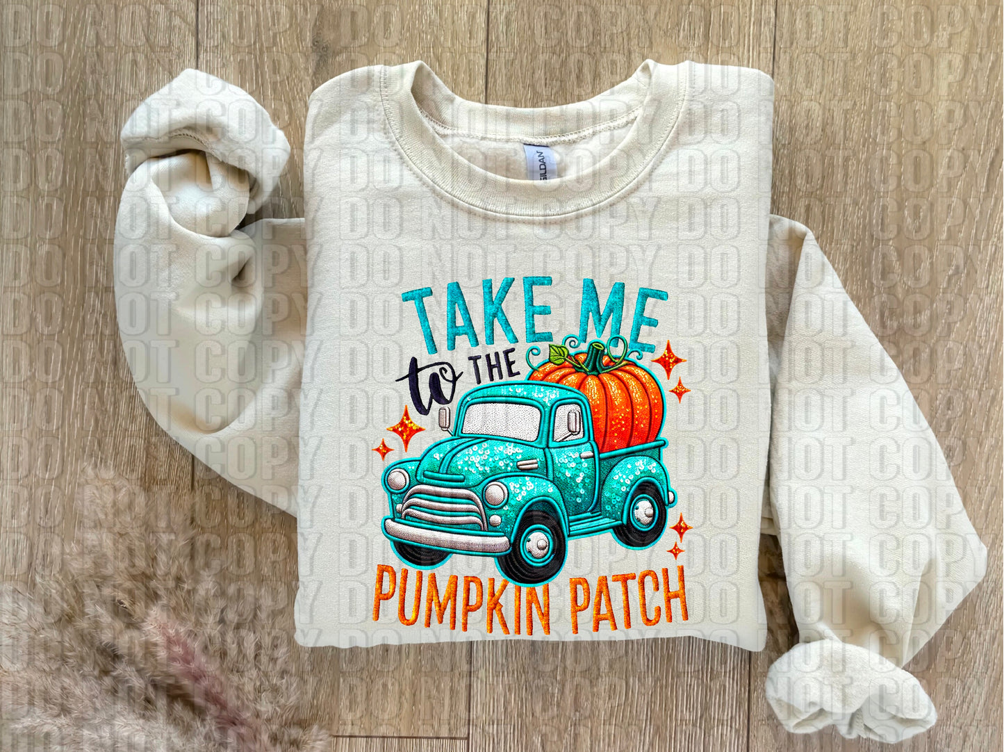 Take Me To The Pumpkin Patch DTF Transfer