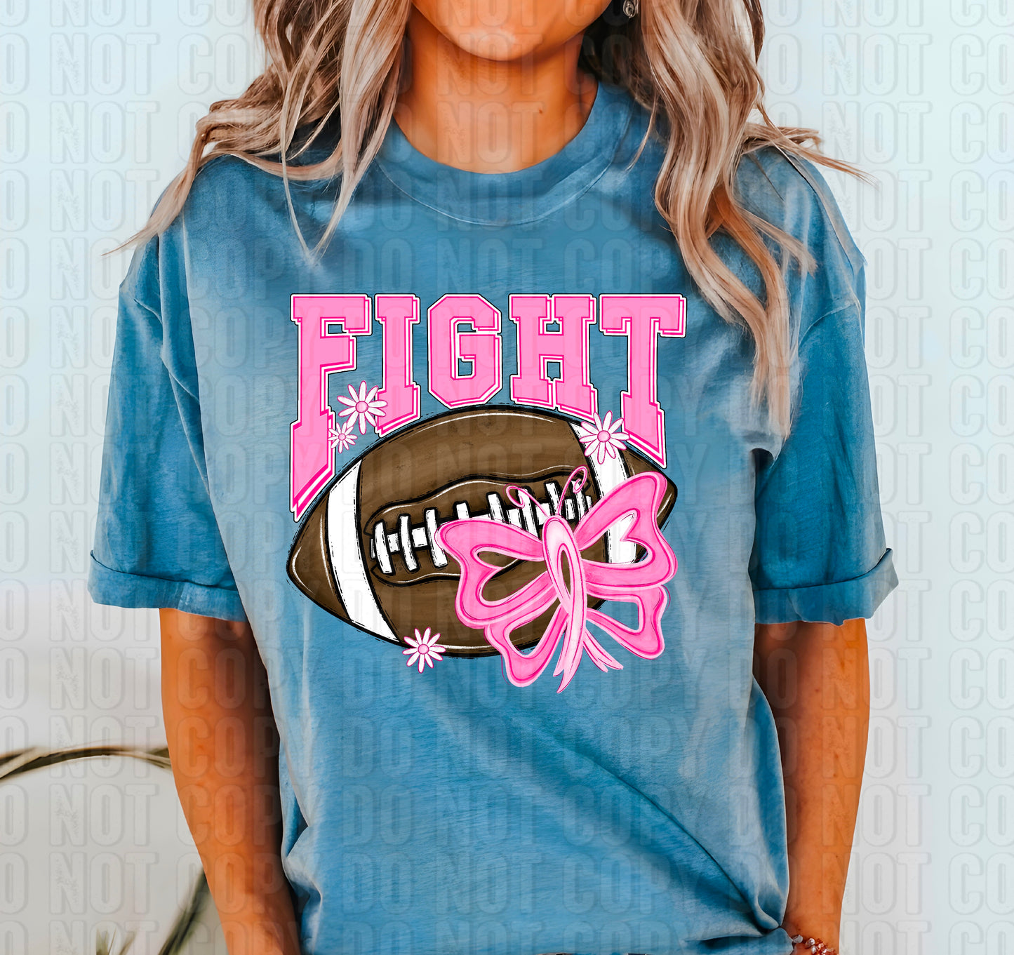 Fight Football Awareness DTF Transfer