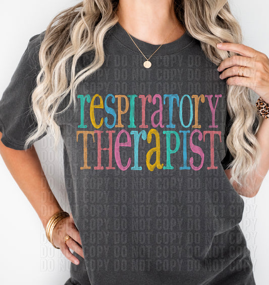 Respiratory Therapist DTF Transfer