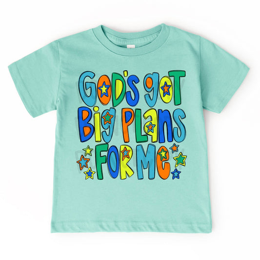 God's Got Big Plans For Me Boy DTF Transfer