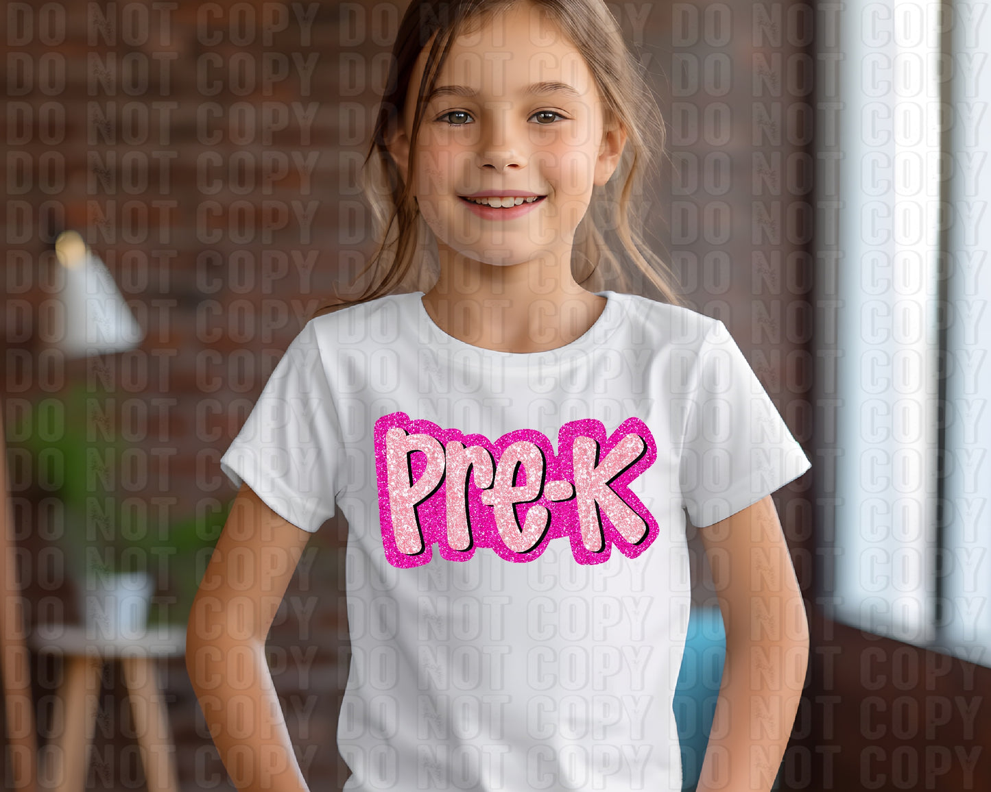 Pre-k Grades Shimmer DTF Transfer