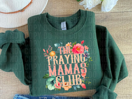 The Praying Mama's Club DTF Transfer