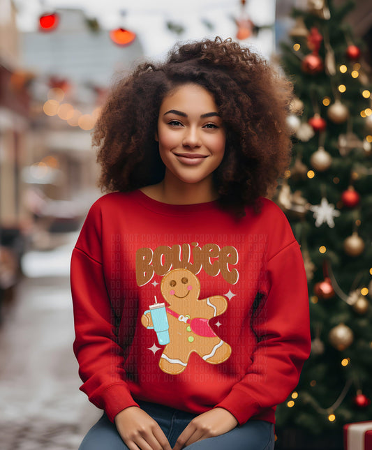 Boujee Gingerbread DTF Transfer
