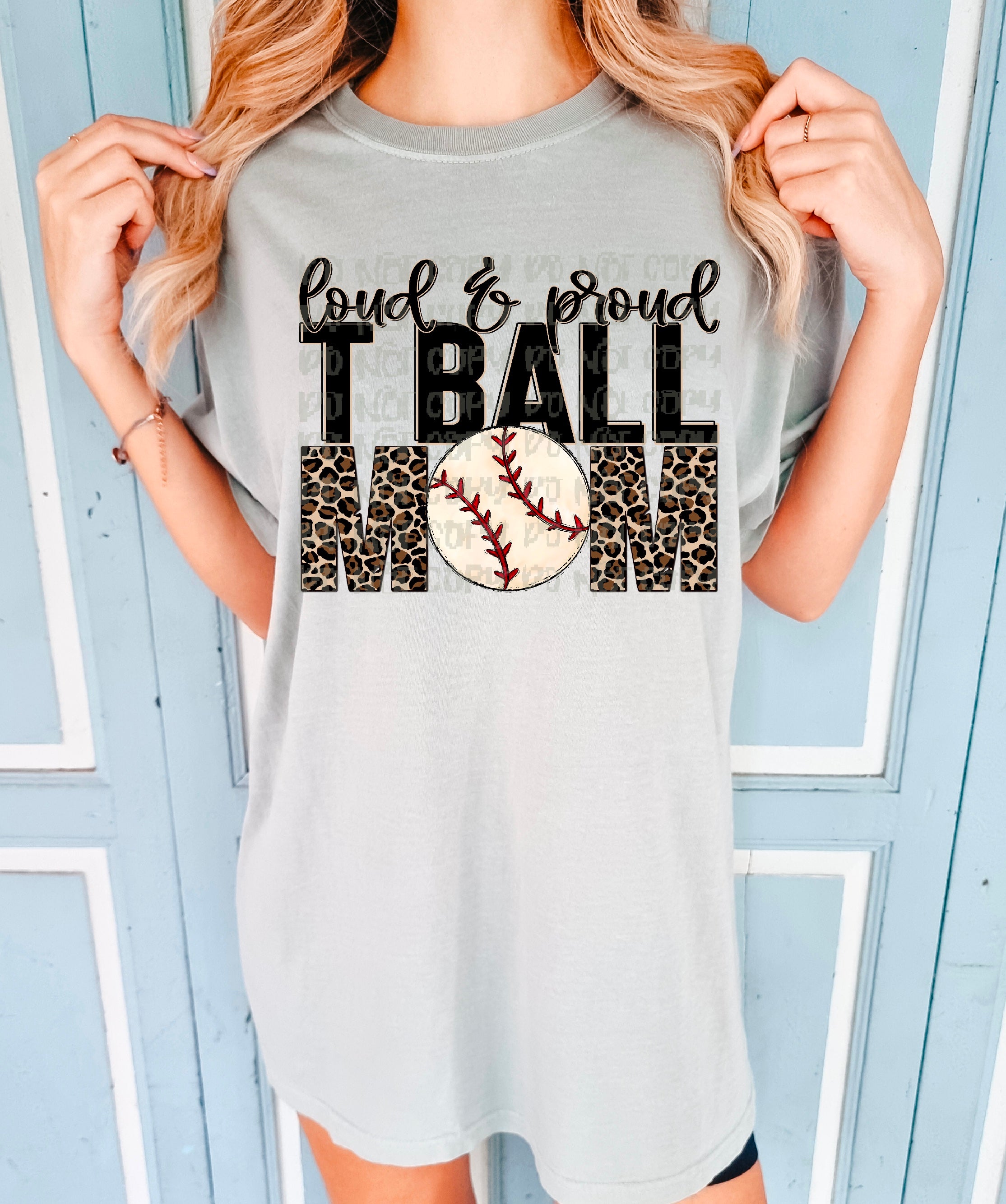 Loud And Proud Tball Mom DTF Transfer – K&M Designs