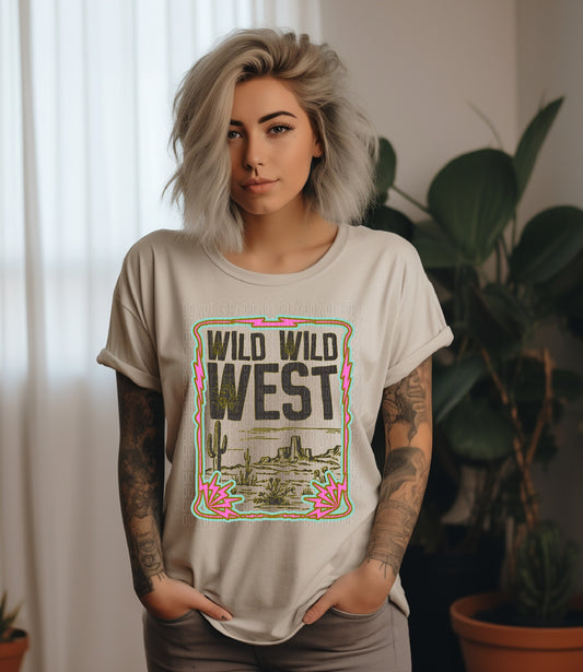 Wild Wild West DTF Transfer