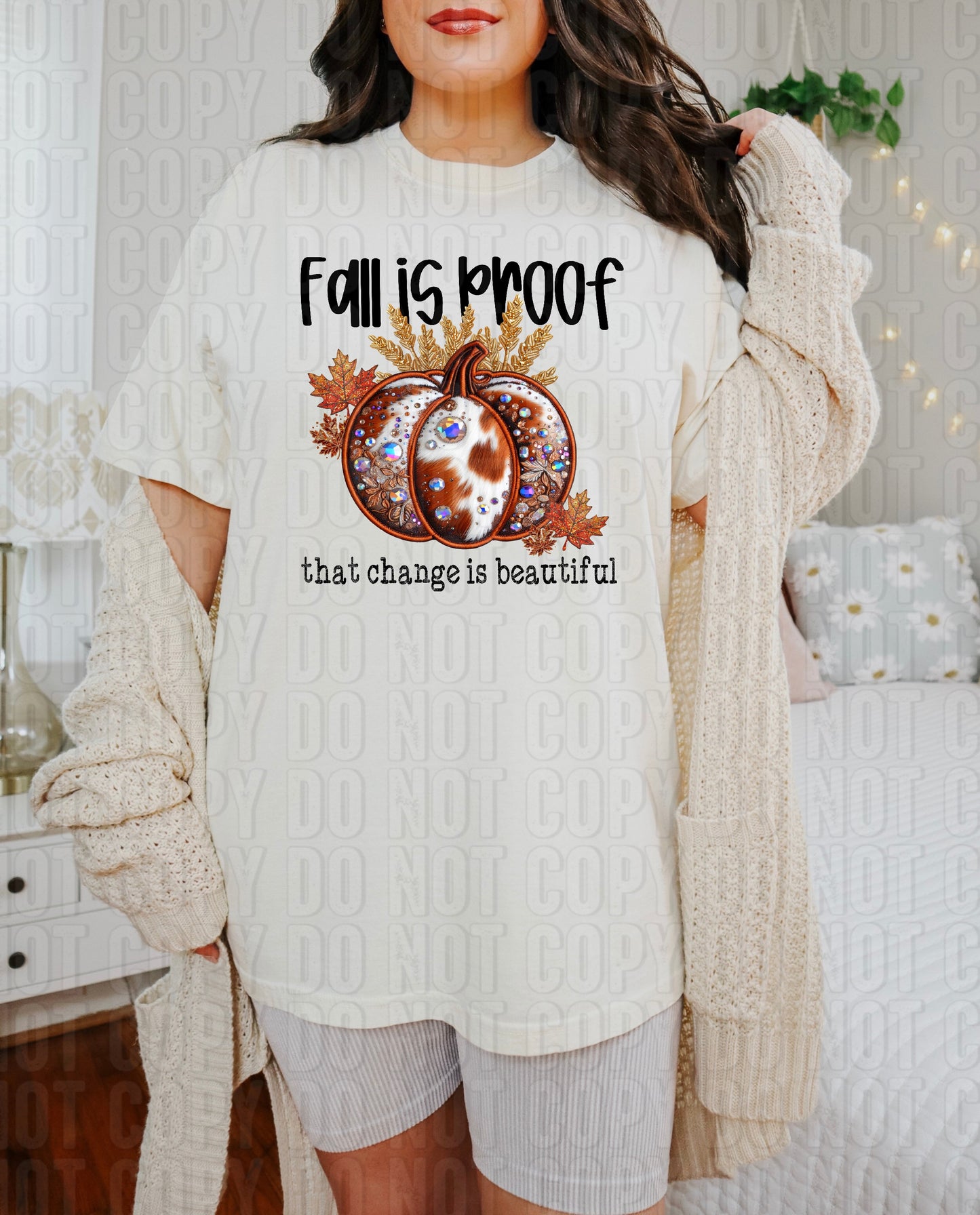 Fall Is Proof DTF Transfer