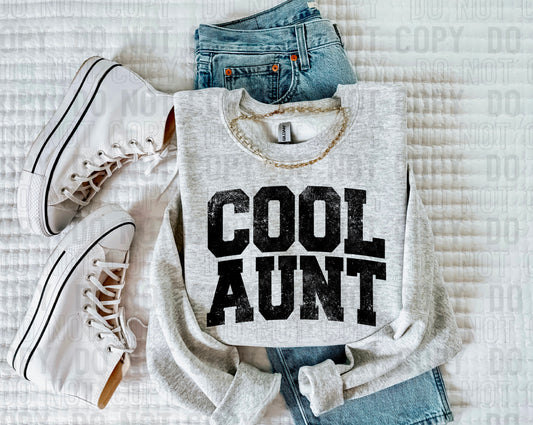 Cool Aunt Grunge DTF Transfer